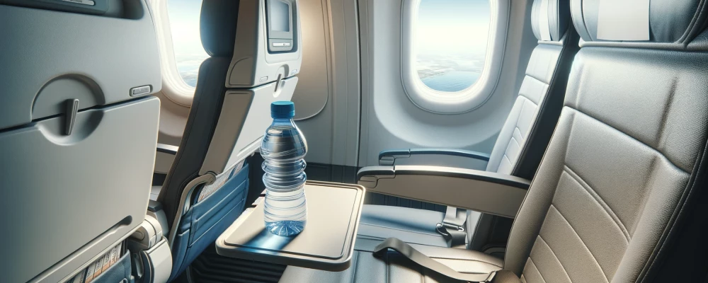 Как сэкономить на покупке воды в аэропортах при полете на самолете