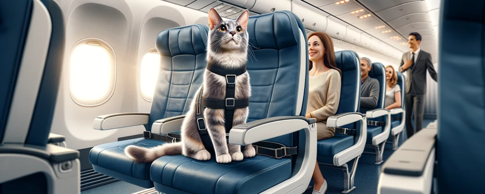 «Аэрофлот» начал тестировать услугу перевозки животных на соседнем пассажирском кресле