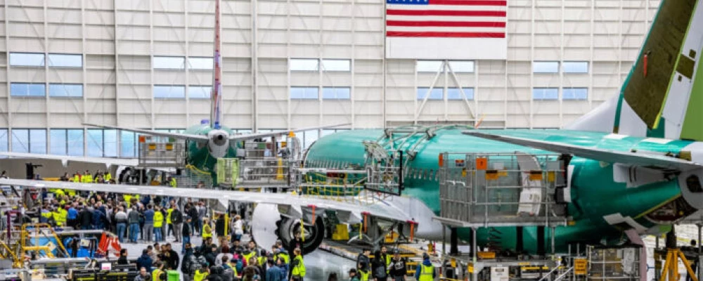 Boeing впервые на день остановил производство самолетов, чтобы провести тренинг для сотрудников